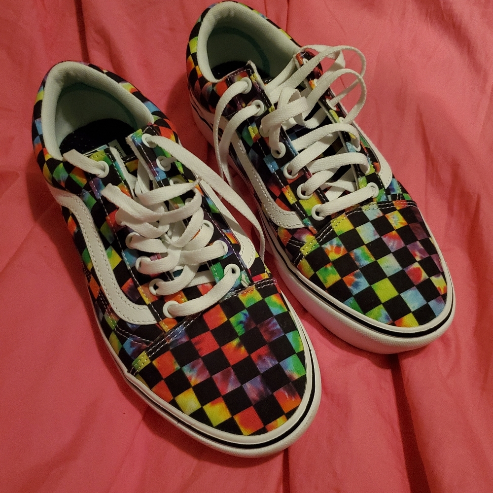 Vans Rainbow Checkerboard